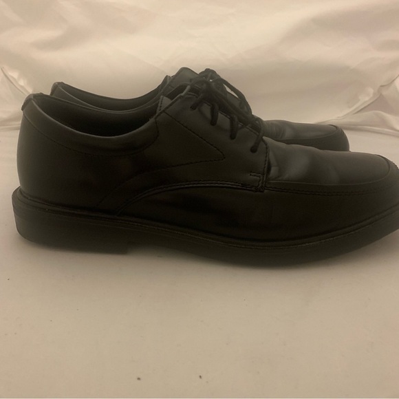 Nunn Bush Trenton Leather Black Lace Up Dress Shoes